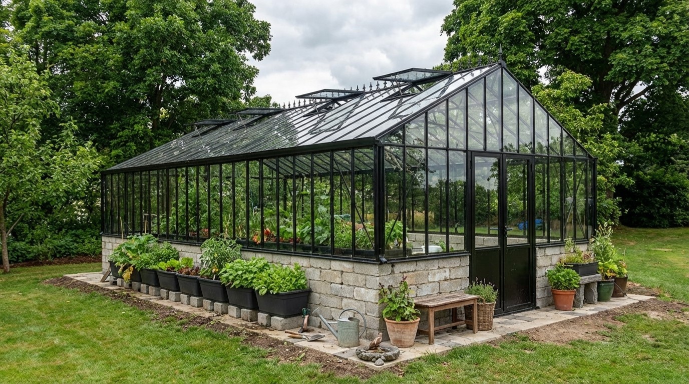 Bygga Växthus Orangeri